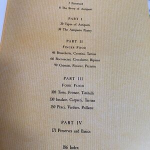 Lorenza’s Antippasti Cookbook